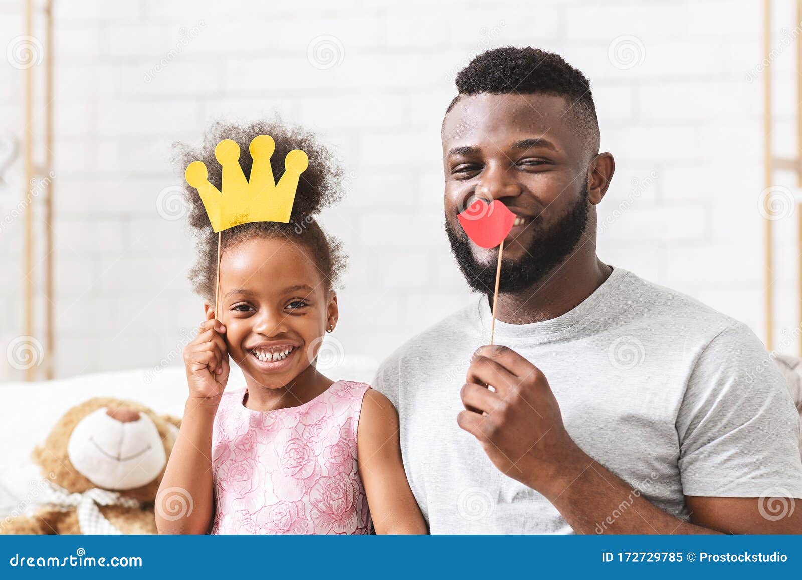 Dad Black Daughter