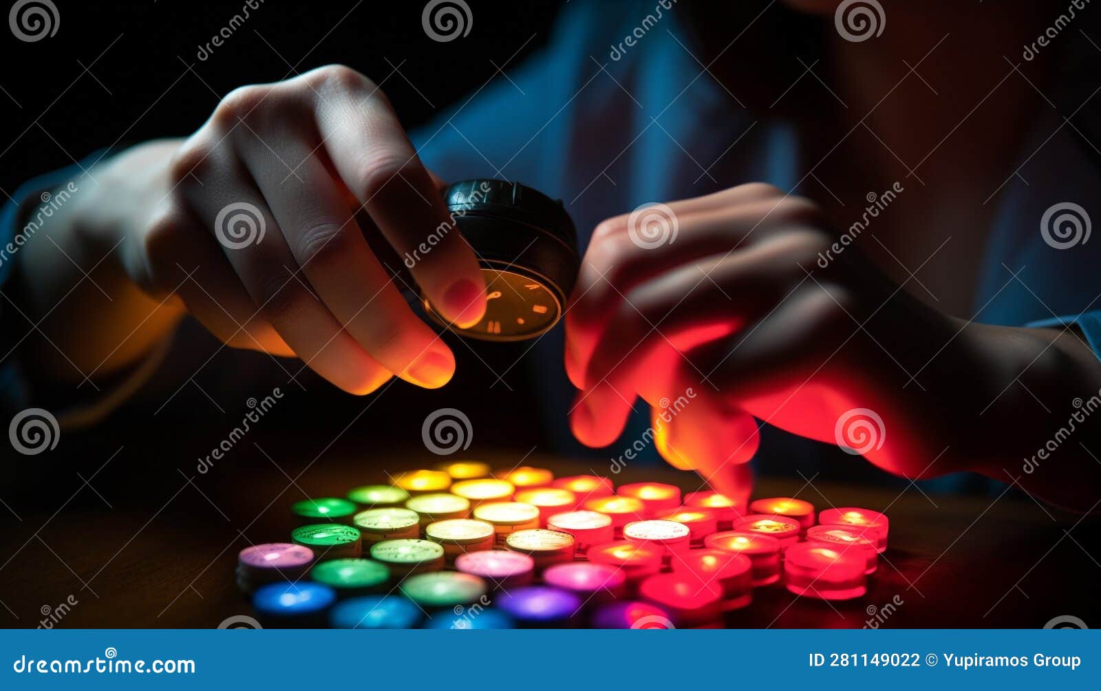 Creative Candlelight Games Illuminate Indoor Leisure Activity for Young