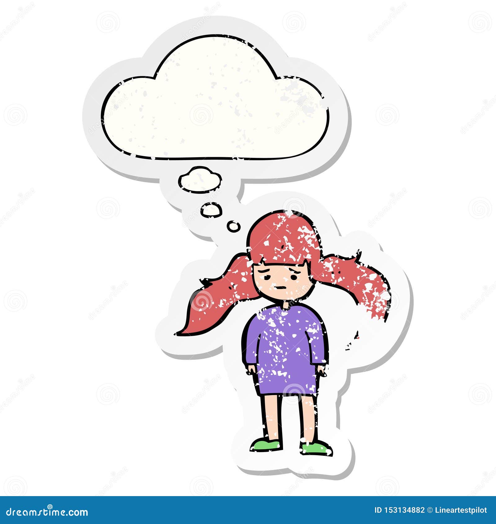 cgirl artoon with hair sticking up cgirl artoon with hair sticking up