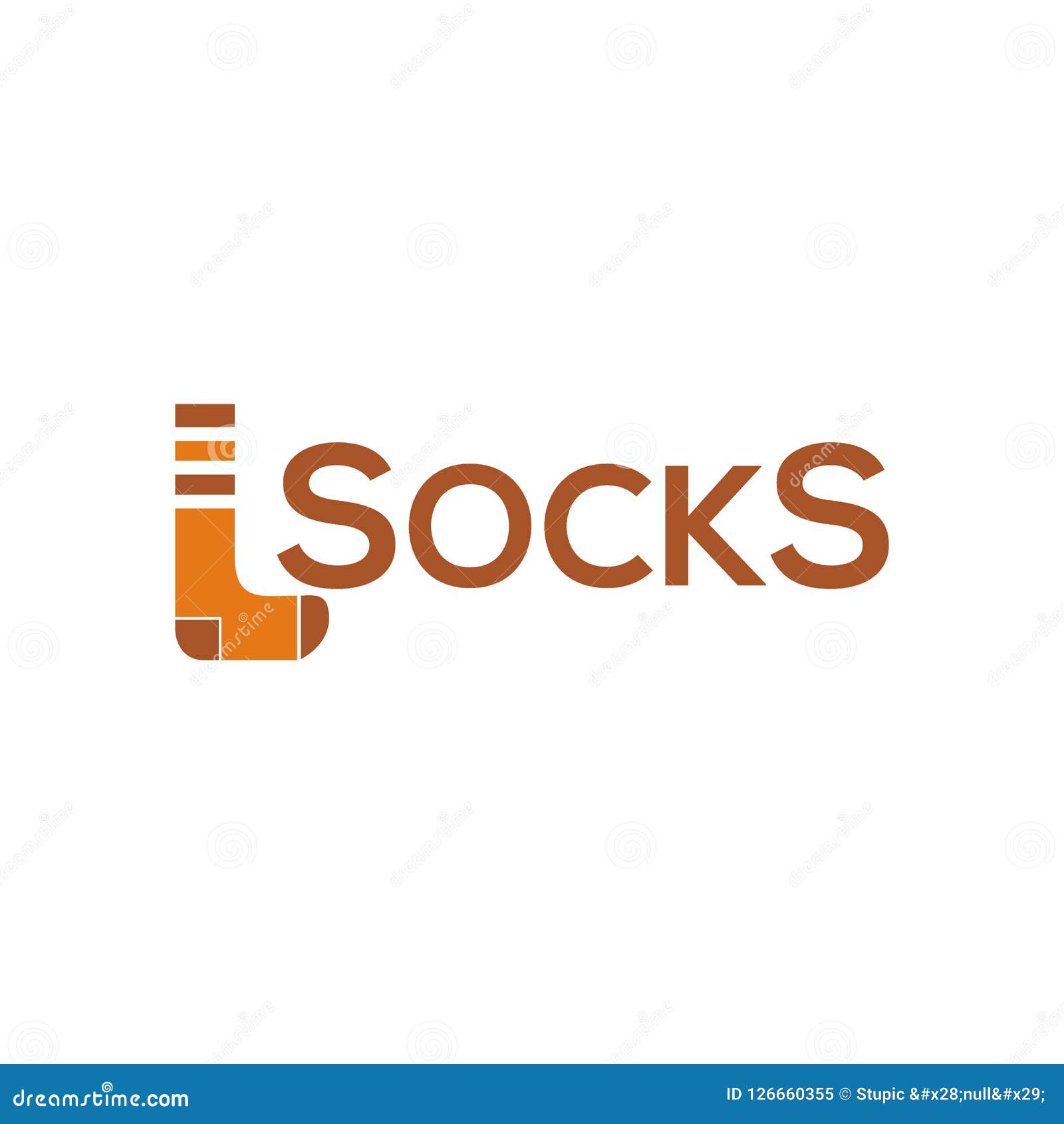 Creative Socks Logo Design Vector Art Logo Royalty-Free Stock Photo ...