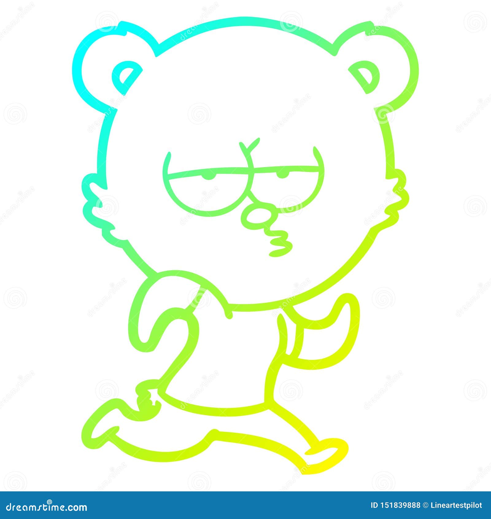 Drawing cartoon bear in Sketch — speedrun ;) - UpLabs