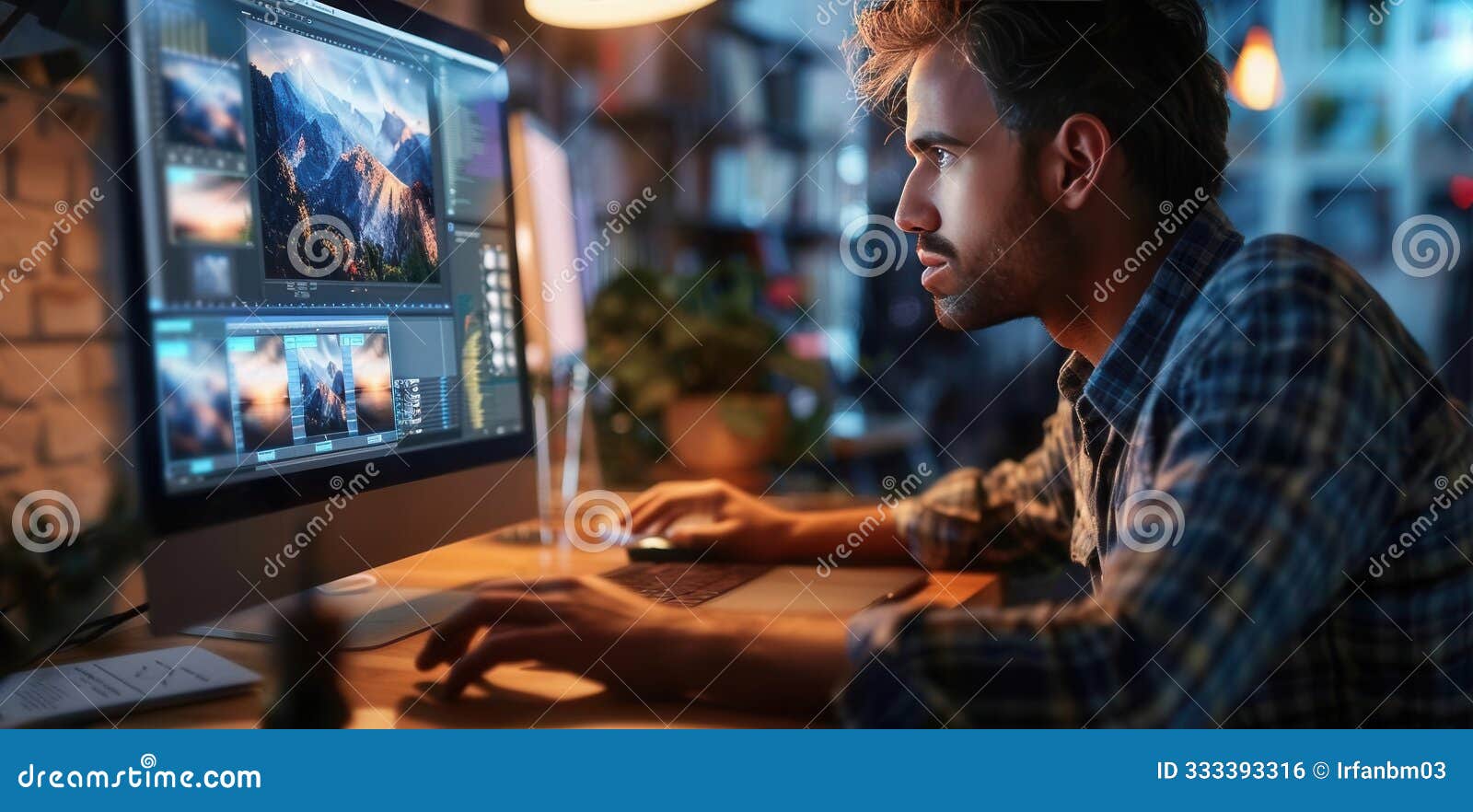 creative collaboration. modern graphic  software in use concept