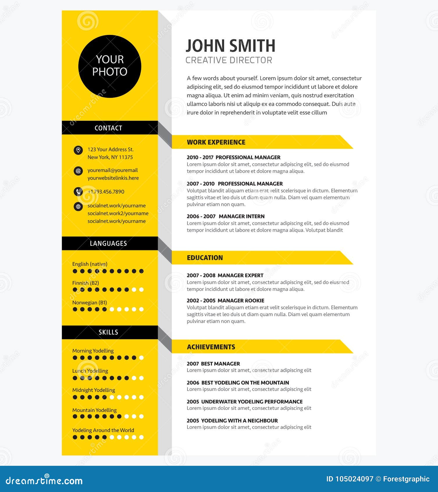 resume-template-cv-professional-resume-and-cover-letter-minimalist