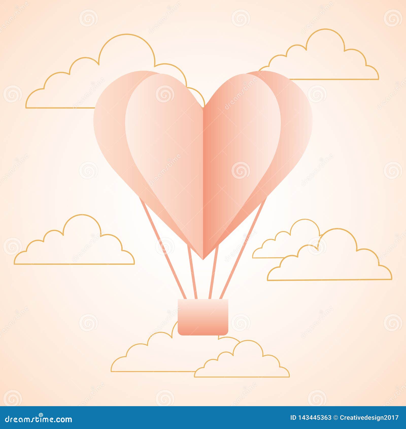 love romantic hot air balloon