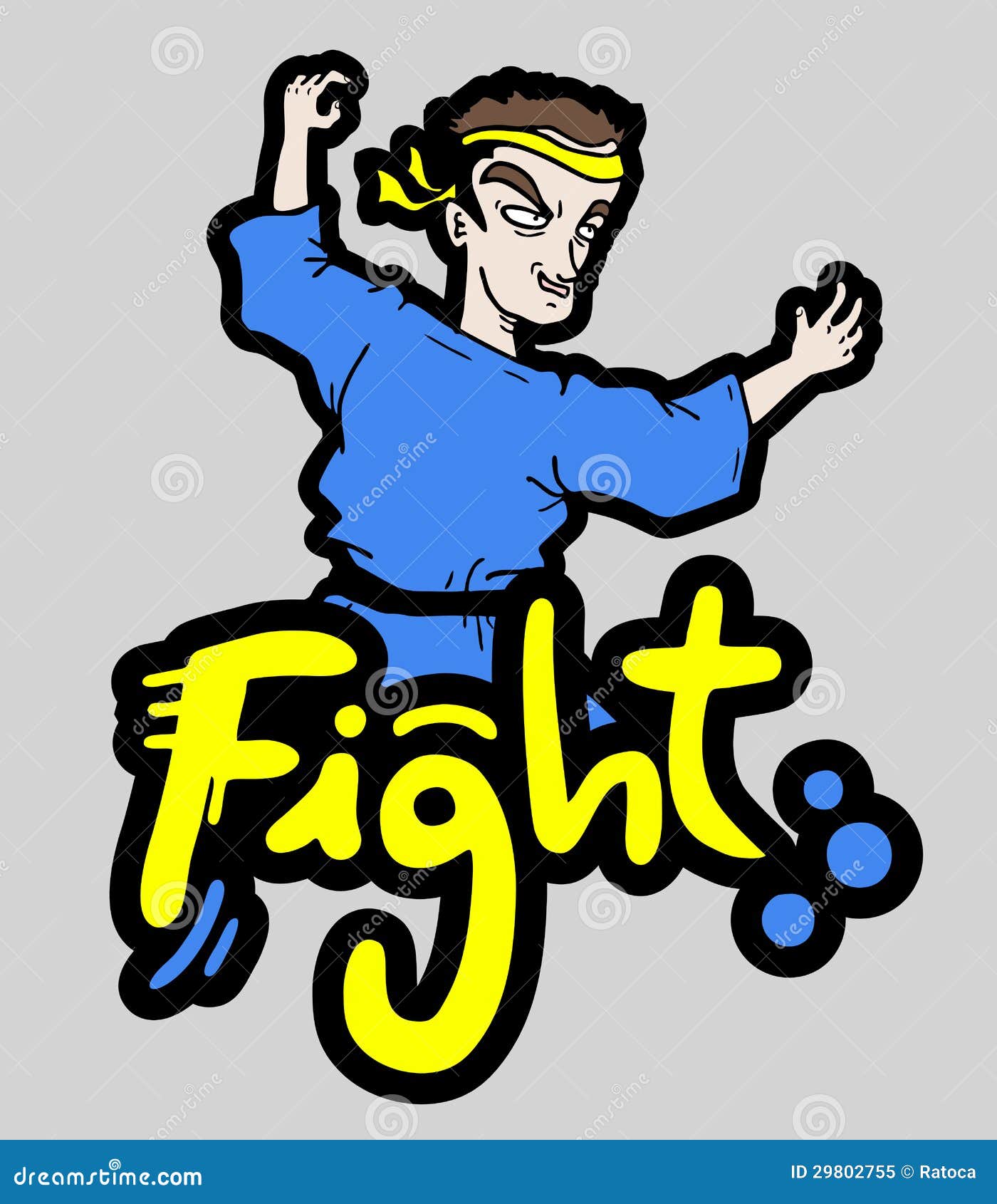 Icon fight stock vector. Illustration of arts, fight 29802755