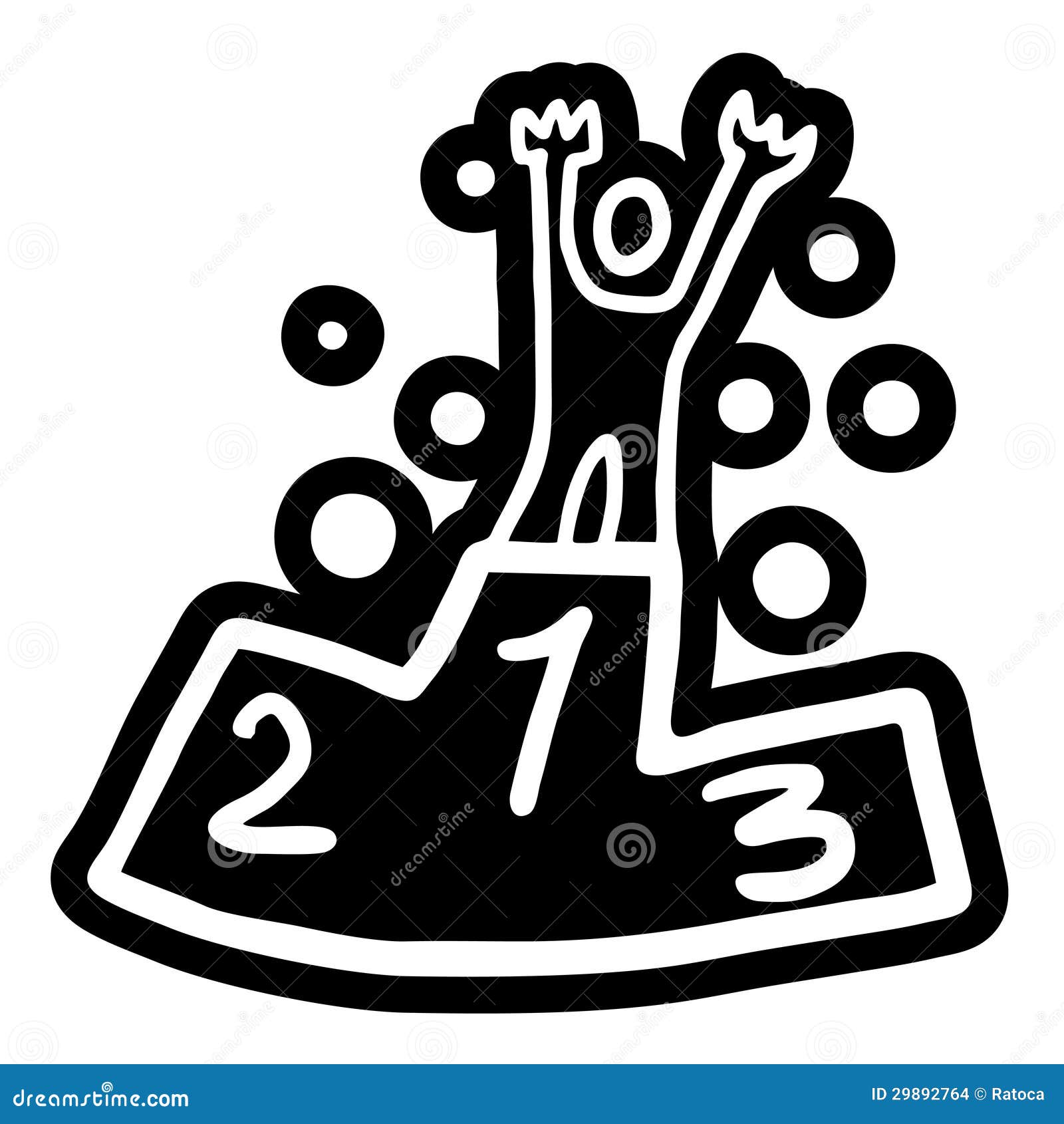 Winner sport stock vector. Illustration of numbers, celebrate 29892764