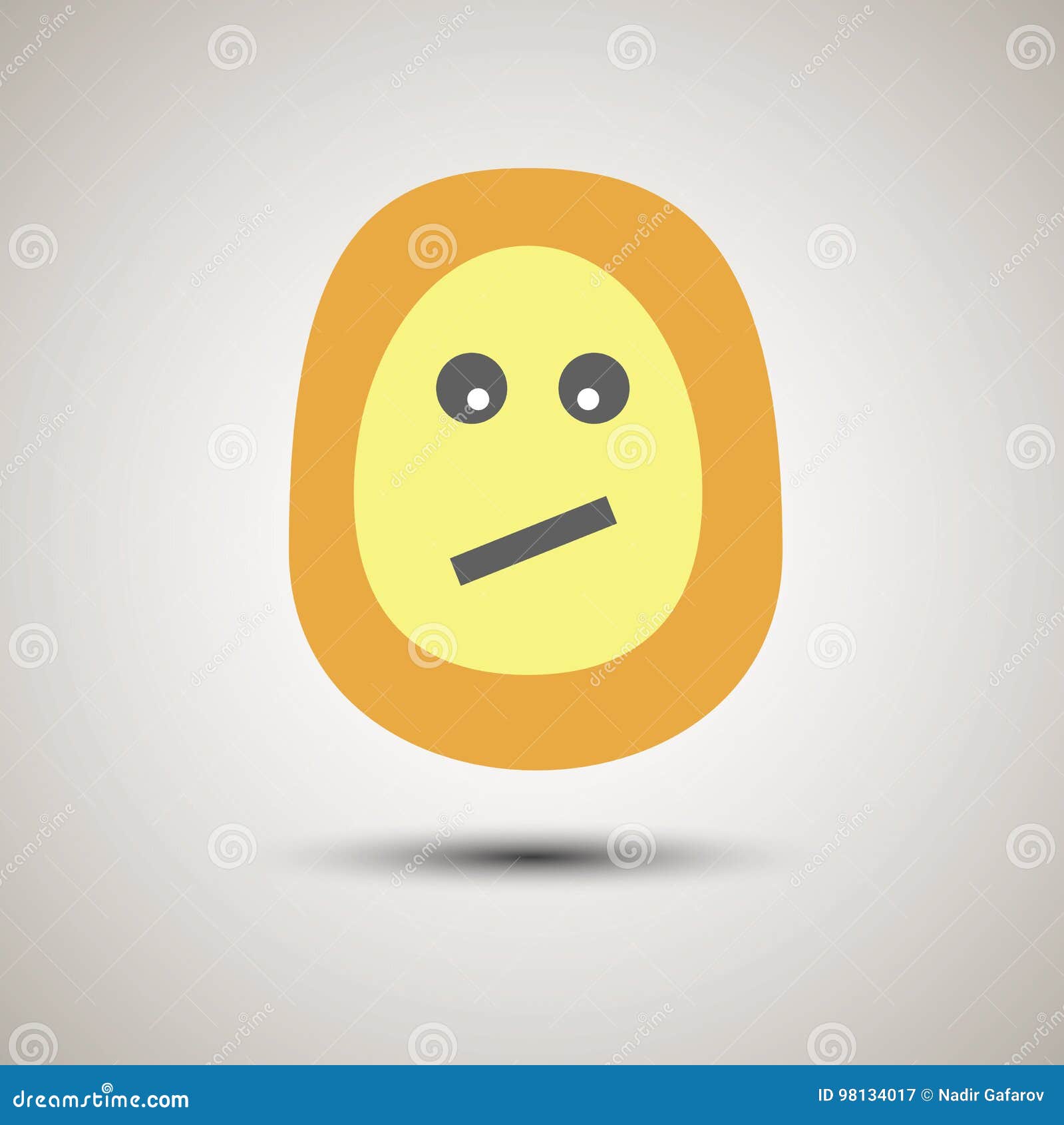 creative emoji smiley face unsure.