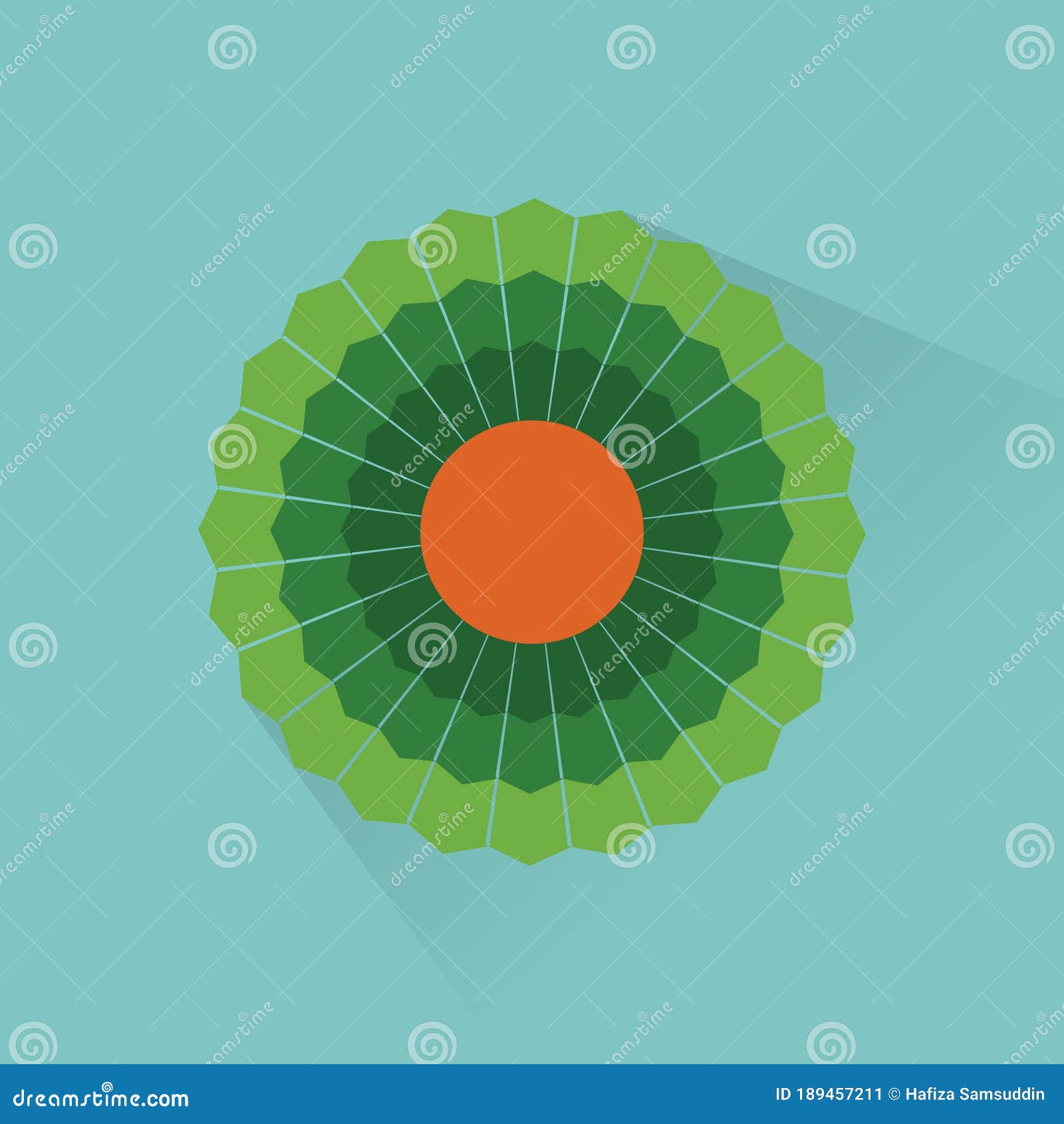 Creative Flower Design. Vector Illustration Decorative Design Stock