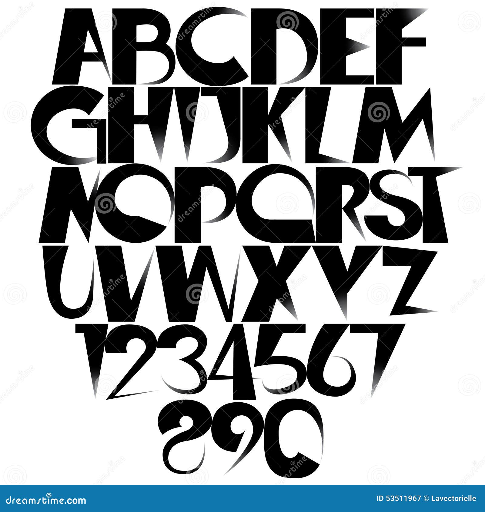 Creative Fonts Alphabet