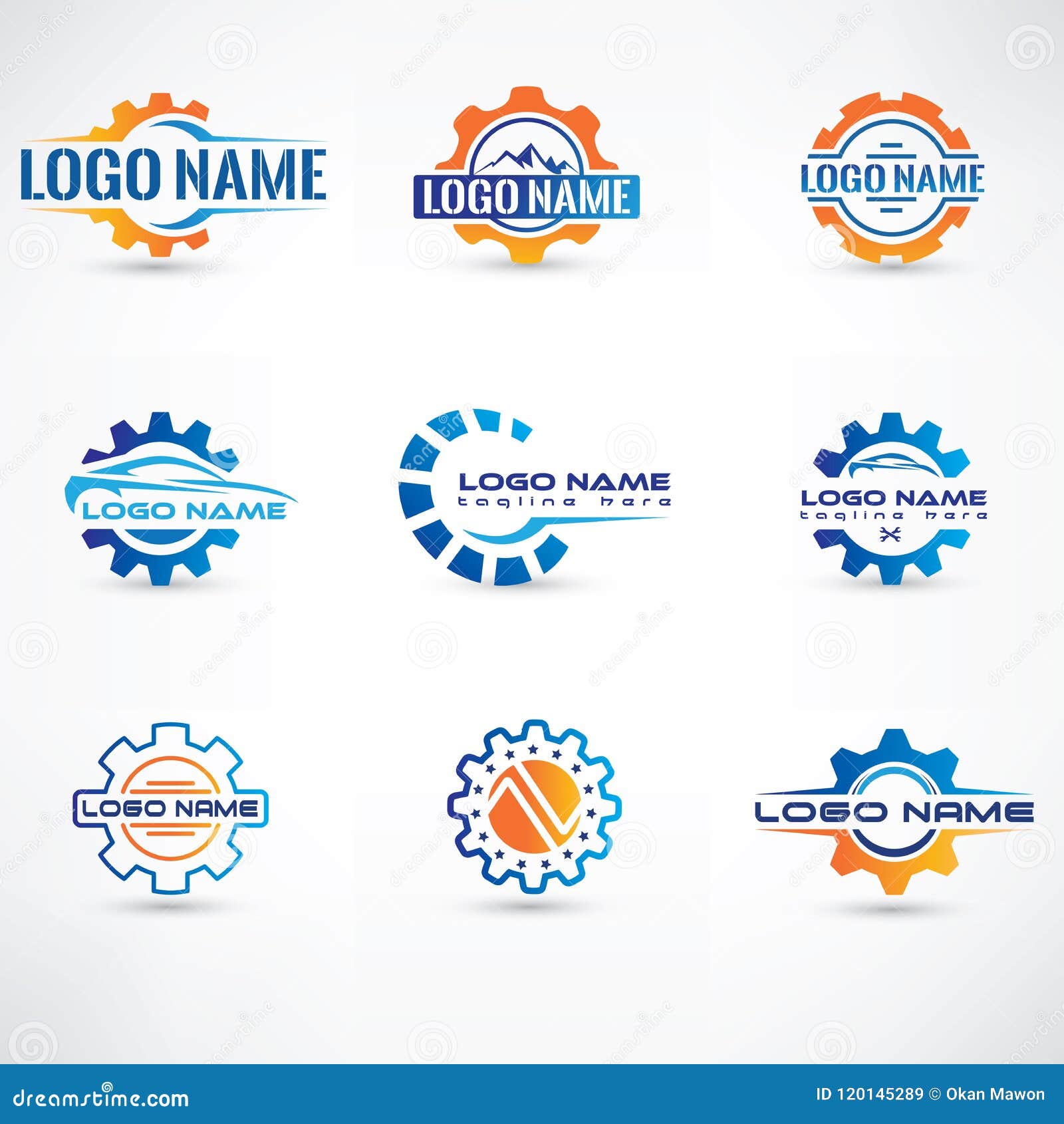 Creative Gear Concept Logo Design Template Stock Vector Illustration Of Concept Sophisticated Creative Gear Concept Logo Design Template Stock Vector Illustration Of Concept Sophisticated