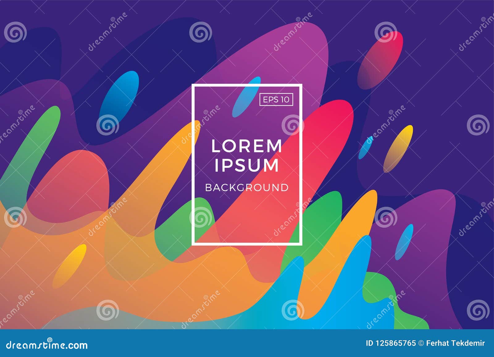 Creative Geometric Wallpaper Background Stock Illustration