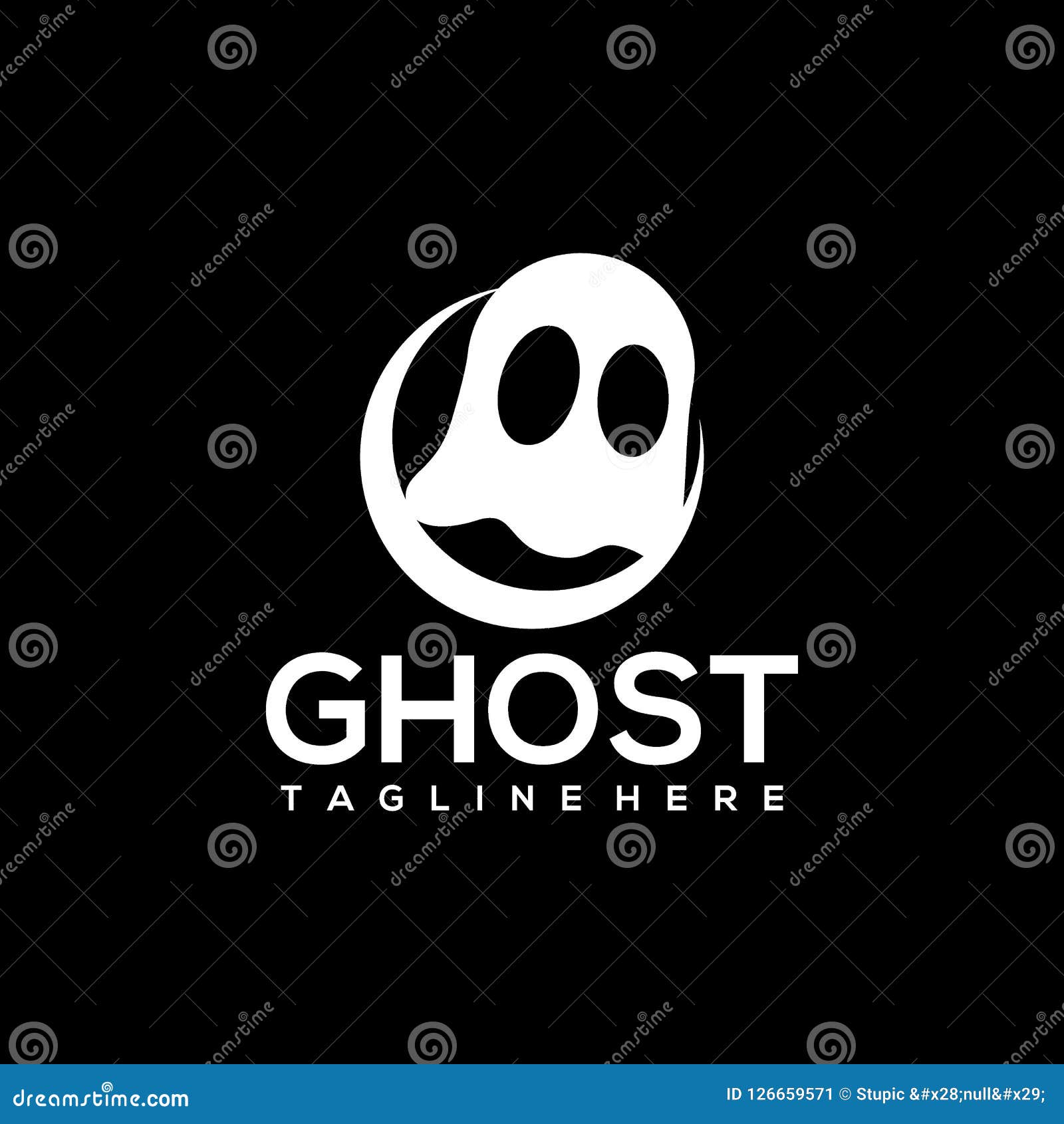 Ghost Logo Mascot Team Gaming Concept: Vector có sẵn (miễn phí bản quyền)  1535894777 | Shutterstock