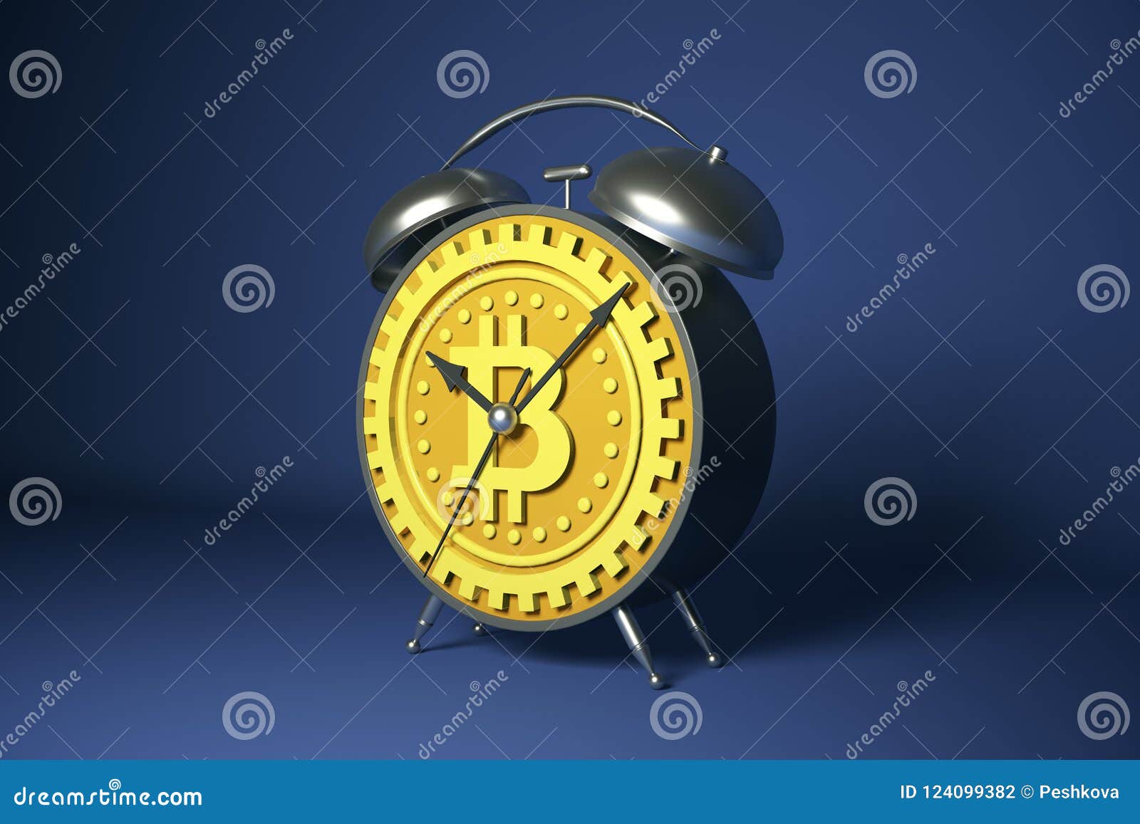 crypto alarm clock