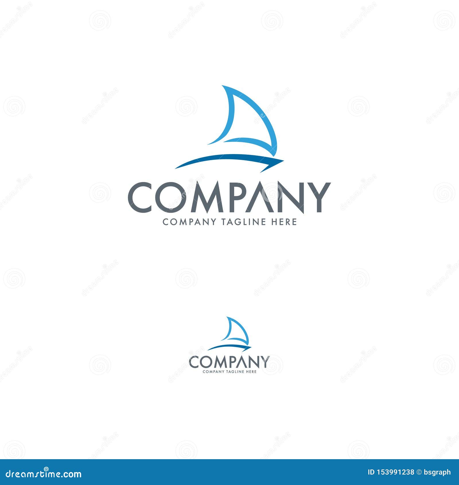 Creative Hotel, Tourism, Yacht, Sail, Sailor and Shipping Logo Stock ...