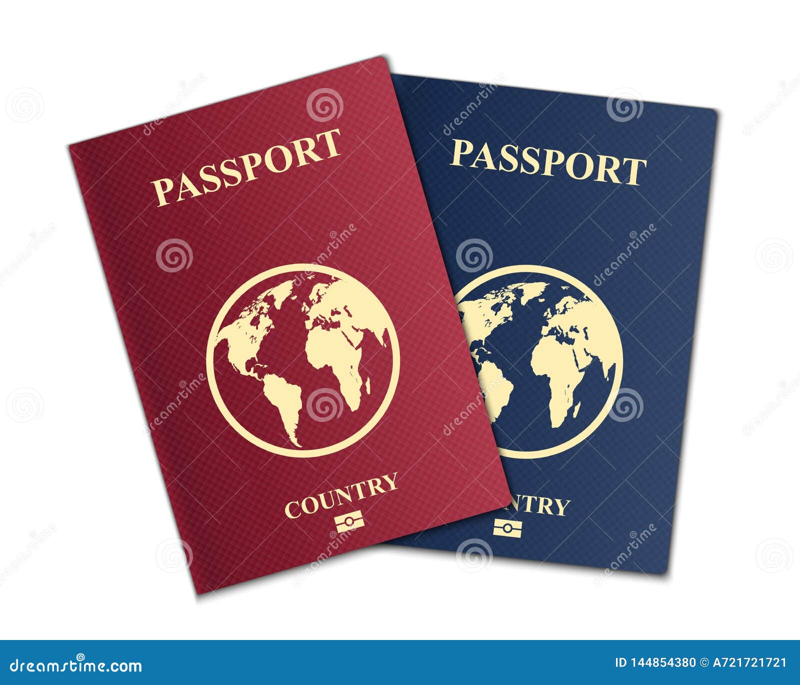 American Passport Cover Canvas Print