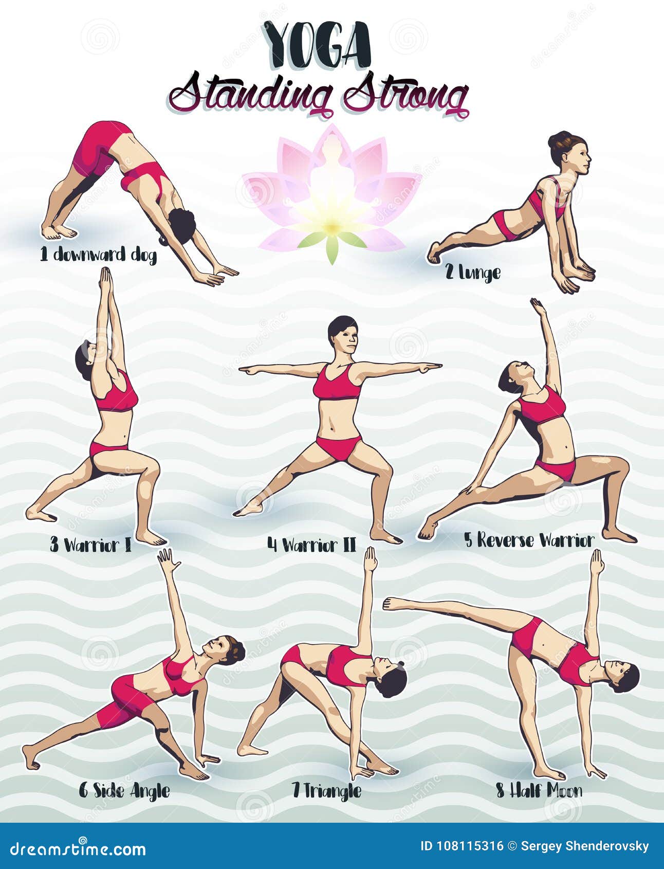 STANDING Yoga Poses | Pose Directory | YogaClassPlan.com