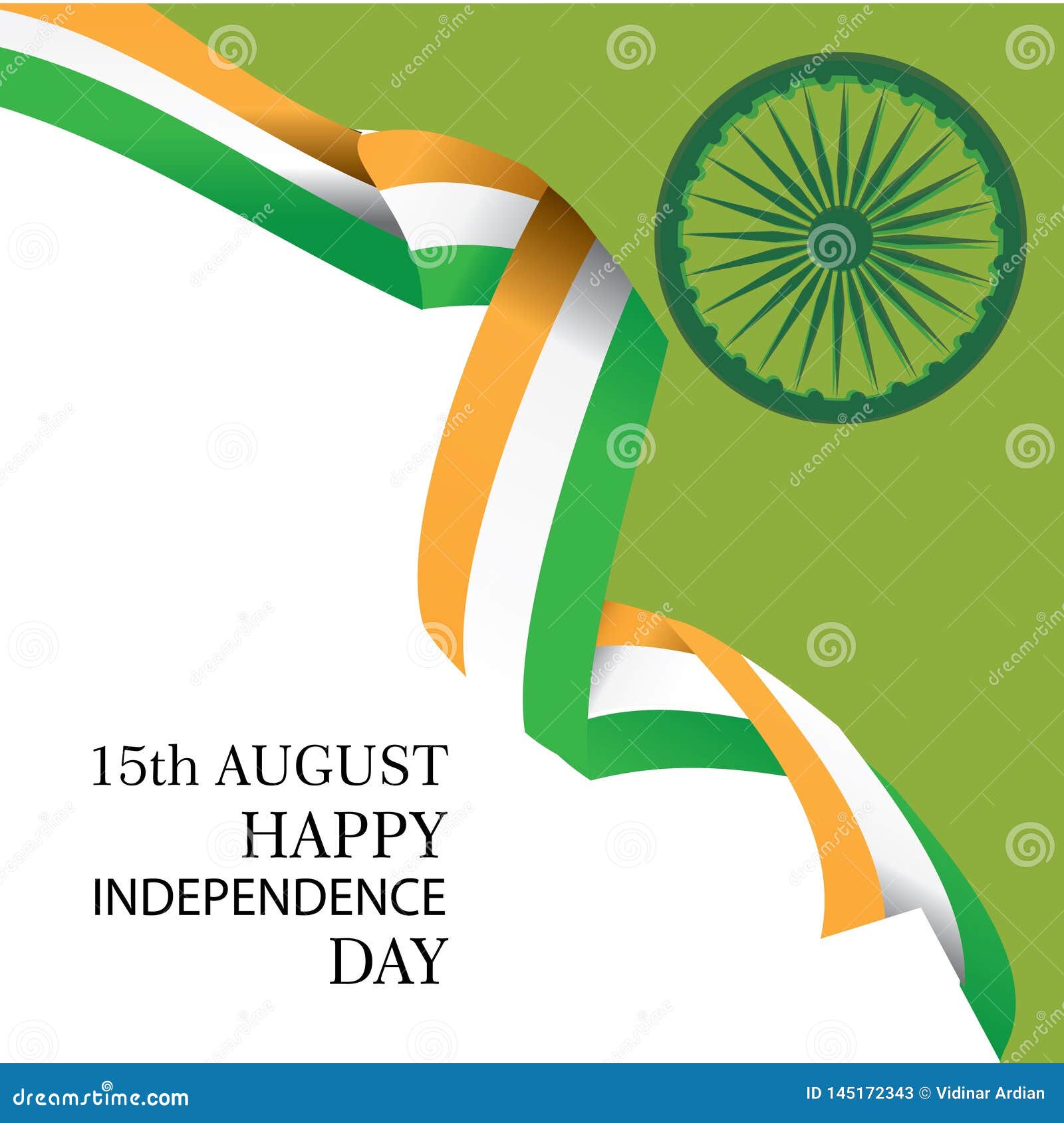 Creative Indian National Flag Background , Elegant Poster, Banner or Design  for 15th August, Happy Independence Day Celebration Stock Vector -  Illustration of campaign, honor: 145172343