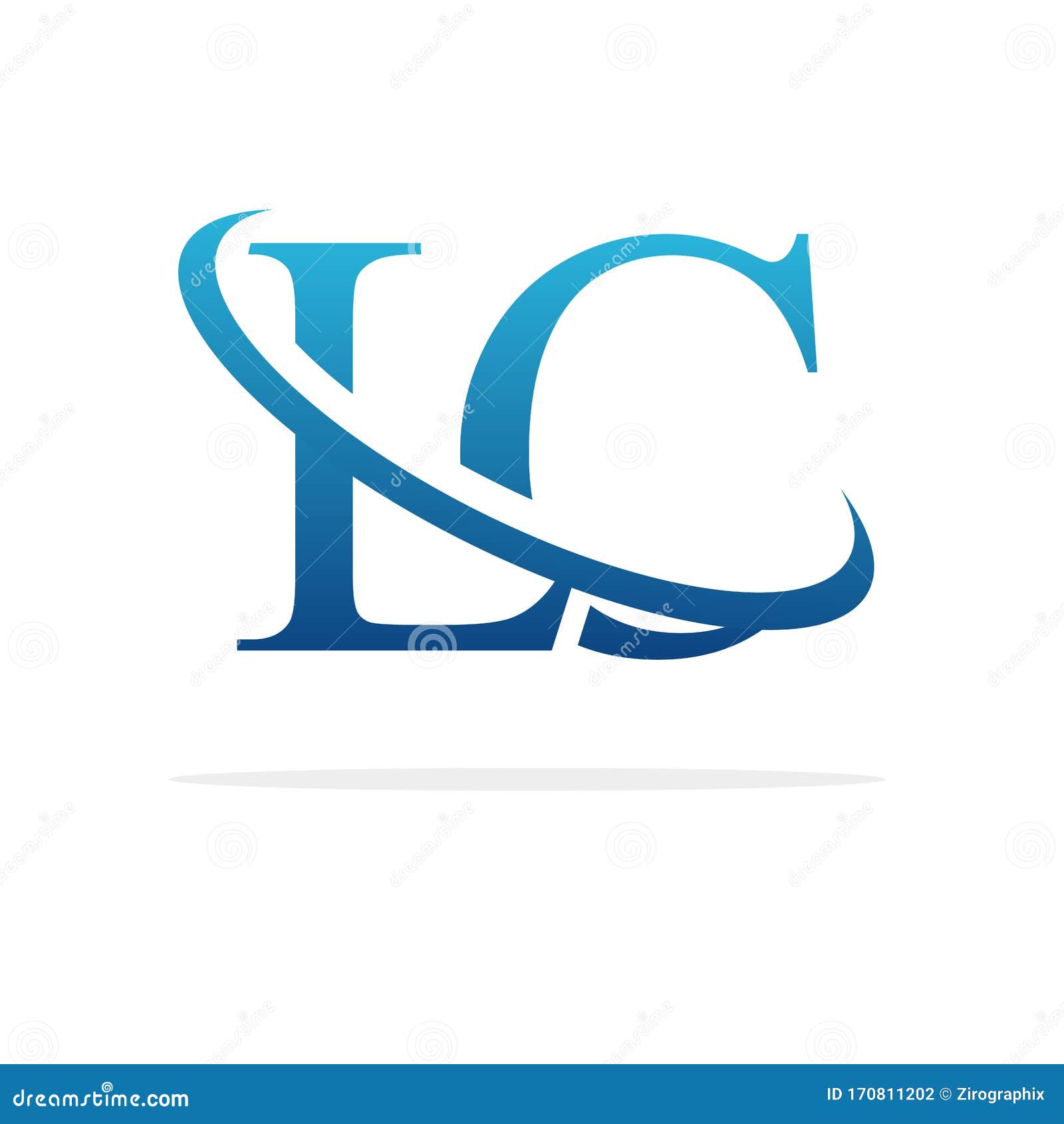 Creative LC Logo Icon Design Vector Illustration | CartoonDealer.com