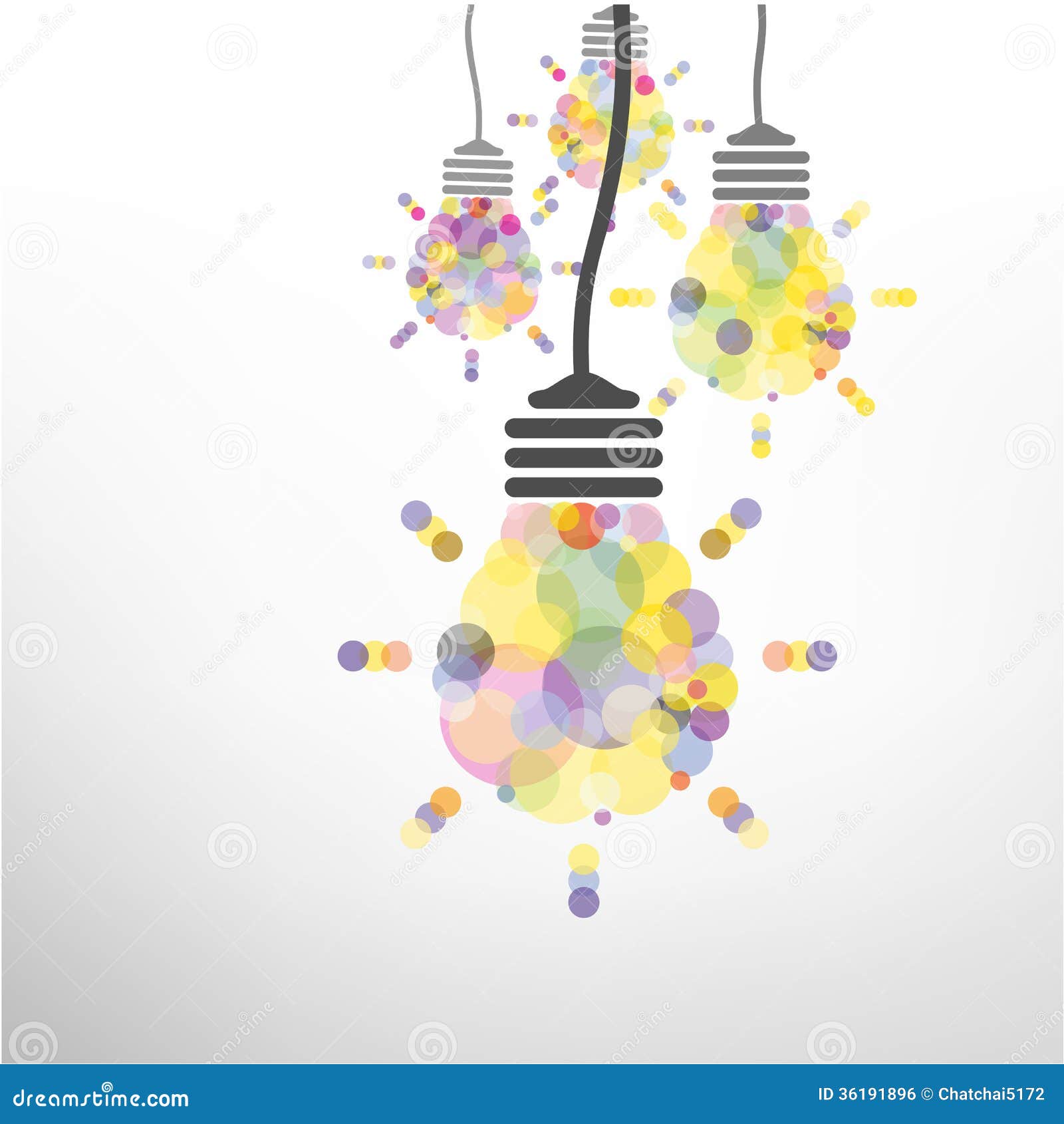 creative light bulb idea concept background design poster flyer cover brochure business dea abstract vector 36191896