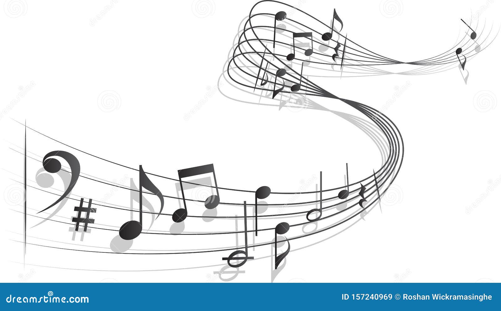 creative music notes pictures