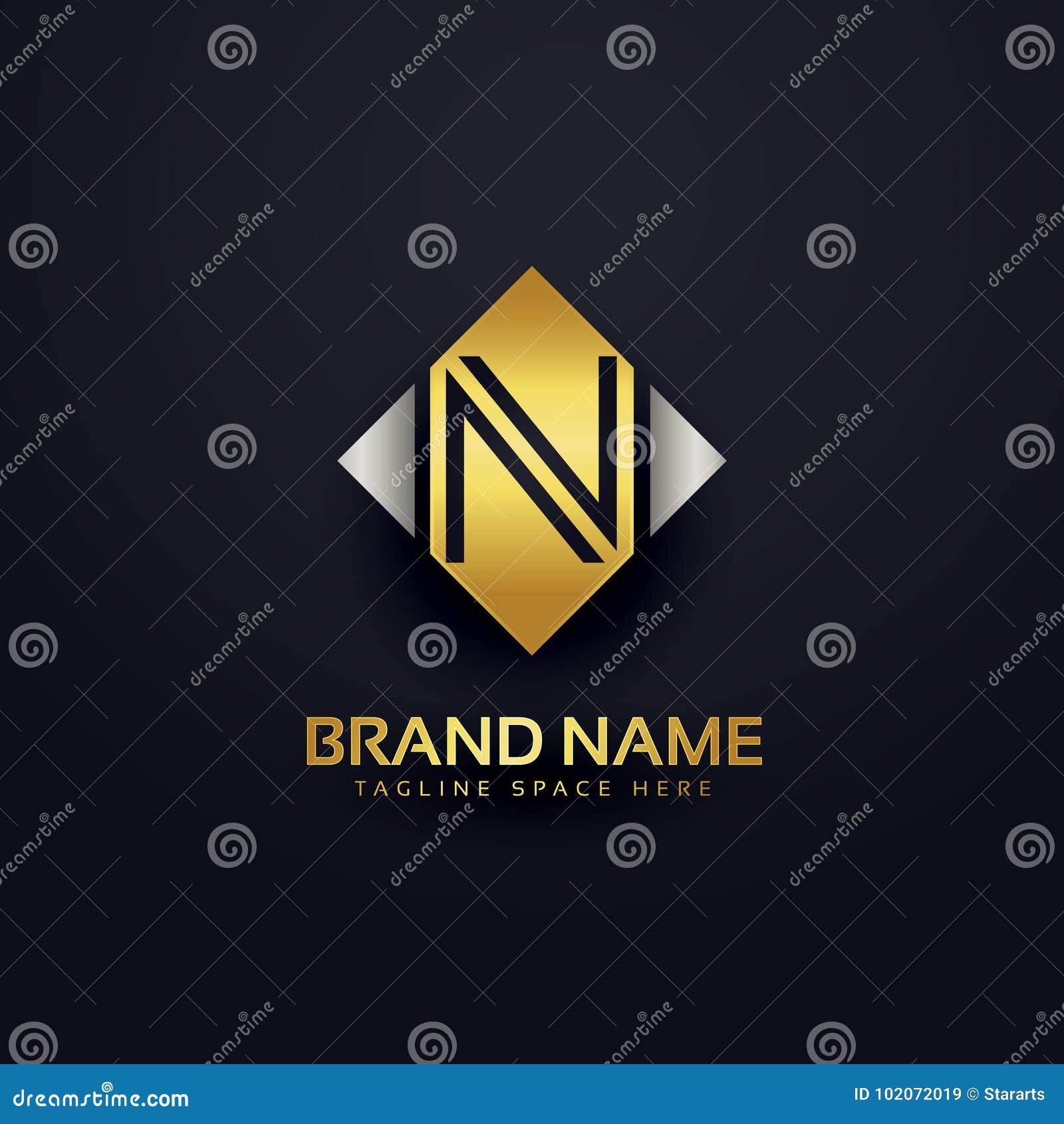 Creative Premium Logo Design Template Stock Vector - Illustration of ...