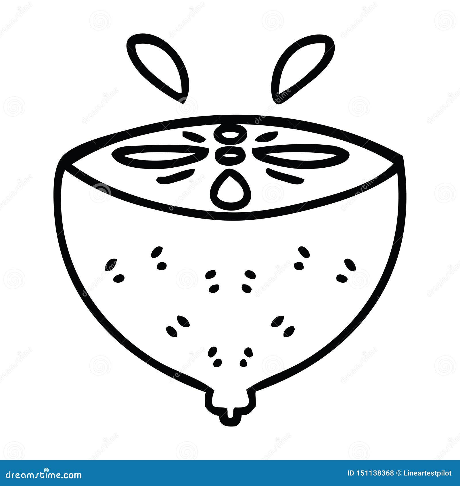 A Creative Quirky Line Drawing Cartoon Lemon Stock Vector - Illustration of citrus, retro: 151138368 A Creative Quirky Line Drawing Cartoon Lemon Stock Vector - Illustration of citrus, retro: 151138368