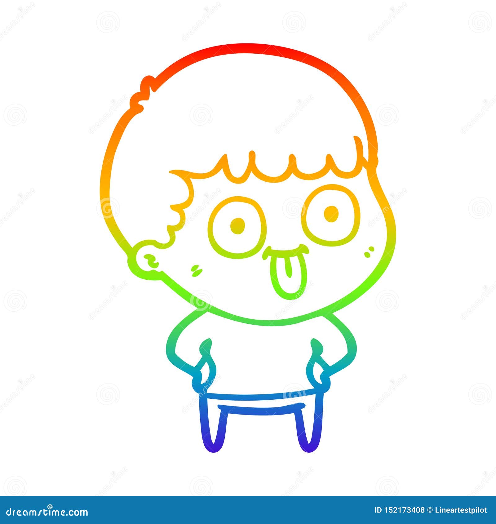 Dumb Stupid Staring Unintelligent Kid Child Man Male Boy People Cartoon  Rainbow Line Gradient Spectrum Drawing Illustration Retro Doodle Freehand  Free Hand Drawn Quirky Art Artwork Funny Character Person Stock  Illustrations –