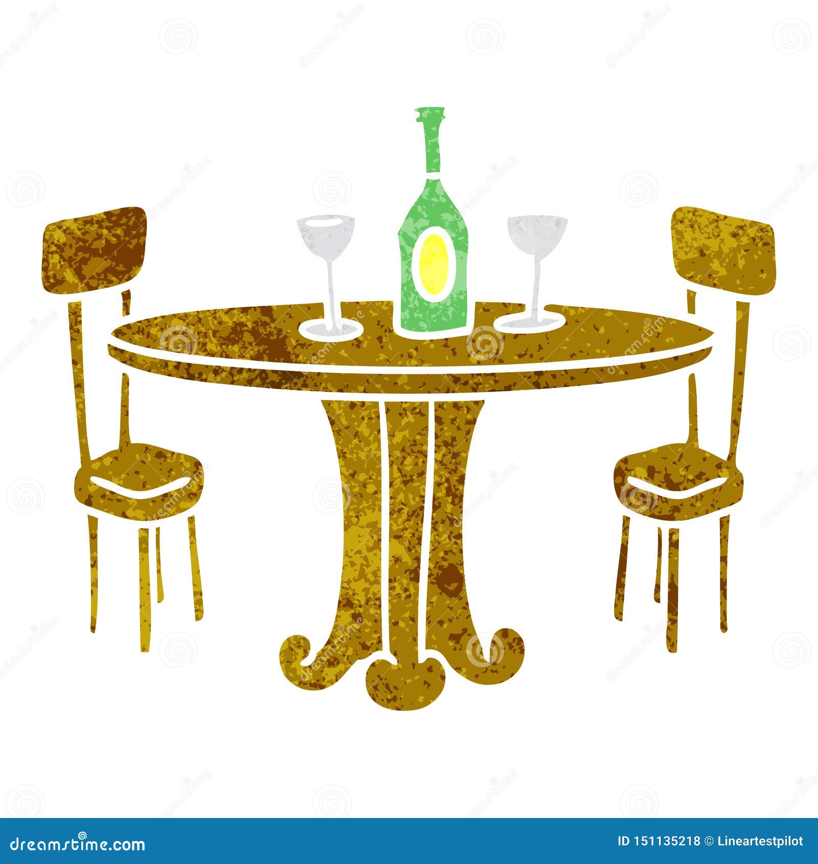 A Creative Retro Cartoon Doodle Dinner Table and Drinks Stock Vector - Illustration of food, drinks: 151135218 A Creative Retro Cartoon Doodle Dinner Table and Drinks Stock Vector - Illustration of food, drinks: 151135218