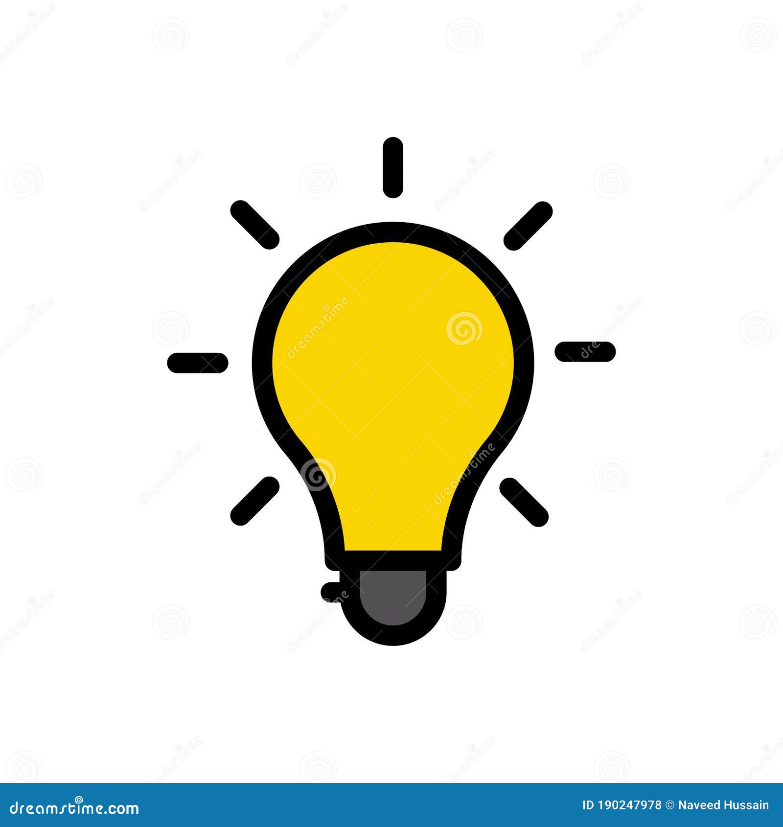 creative setting flat color icon