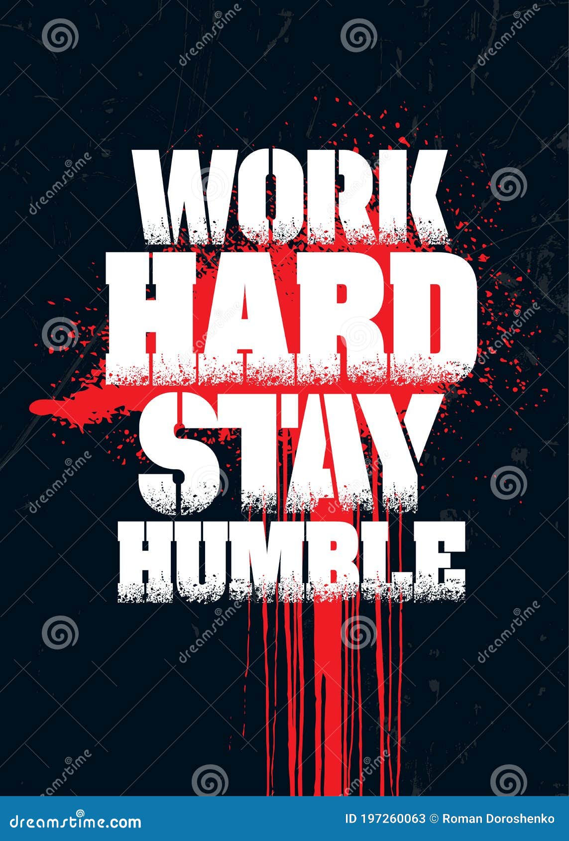 Work Hard Stay Humble Cliparts, Stock Vector and Royalty Free Work Hard Stay  Humble Illustrations