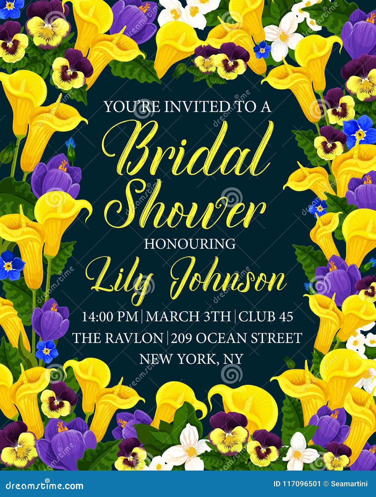 Creative Template For Bridal Shower Stock Vector - Illustration of Intended For Bridal Shower Banner Template