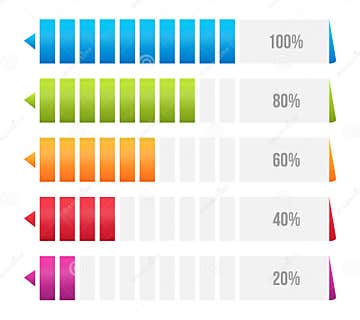 Creative Vector Illustration of Columns Bar Chart, Comparison Table ...