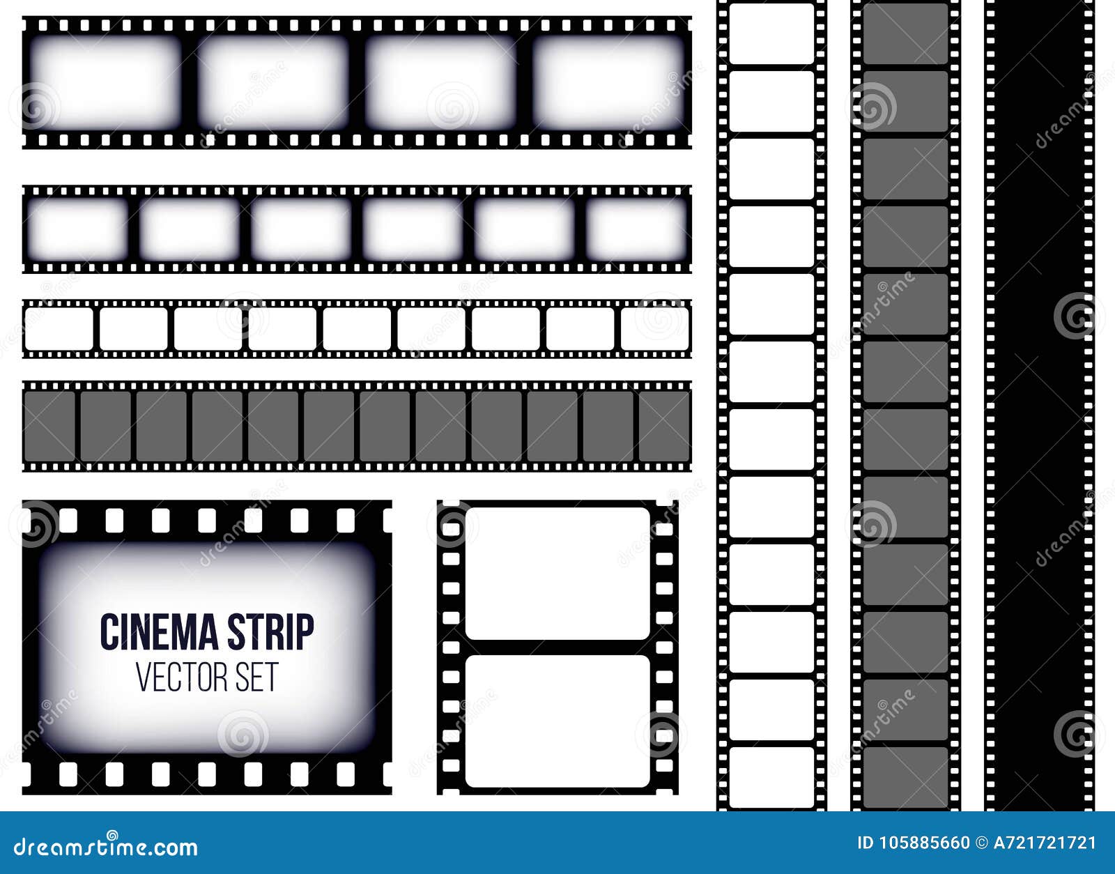 Film strip filmstrip 35mm reel cinema ol, Stock Video