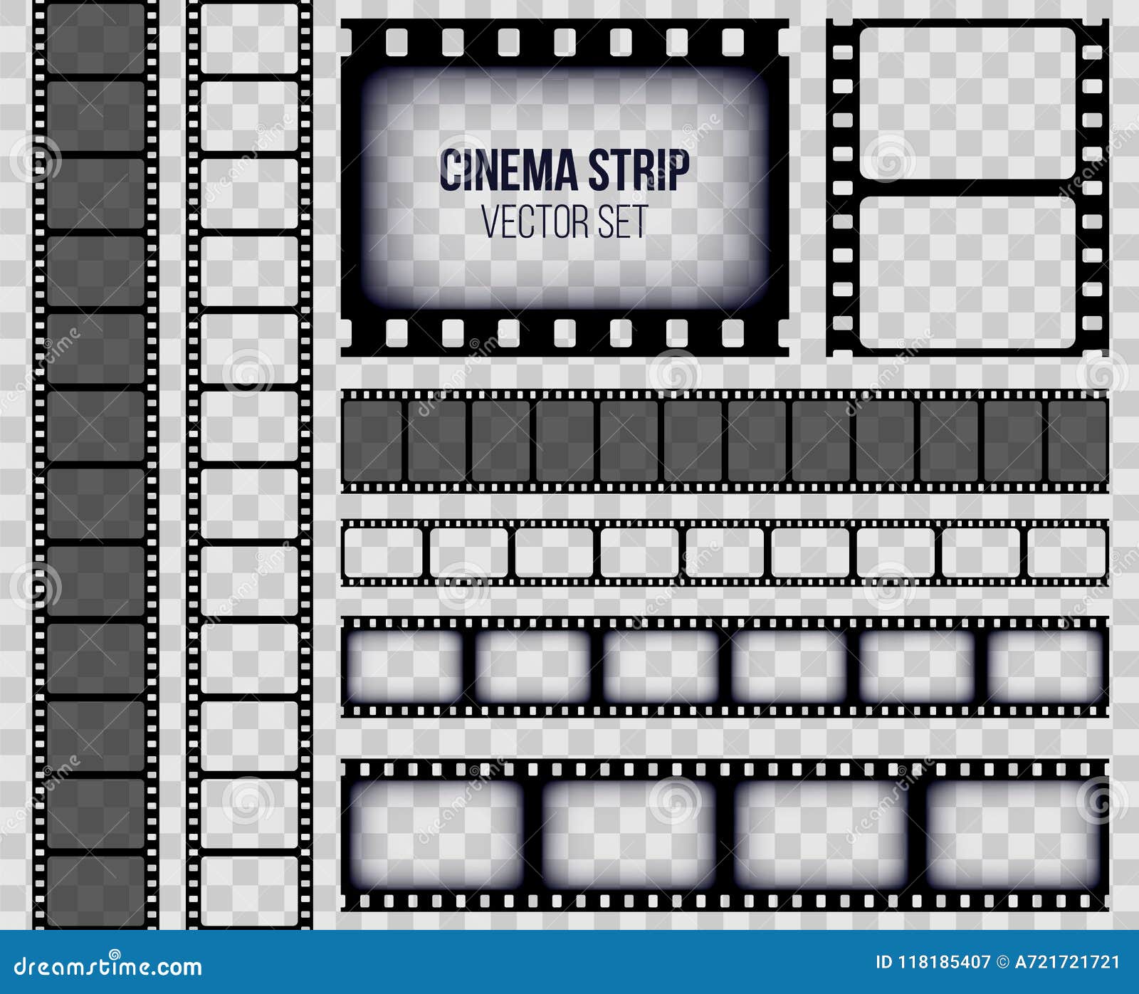 Film strip filmstrip 35mm reel cinema ol, Stock Video