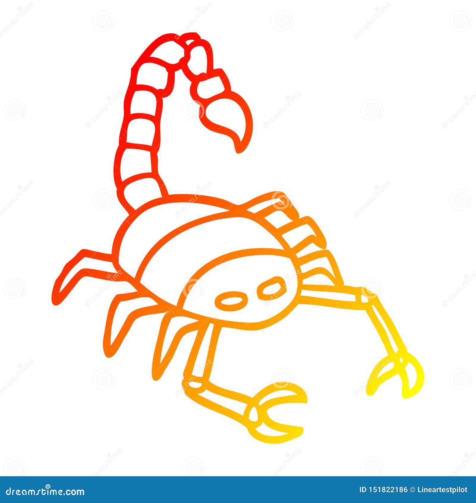 Cartoon Scorpion Stock Photo | CartoonDealer.com #54437052