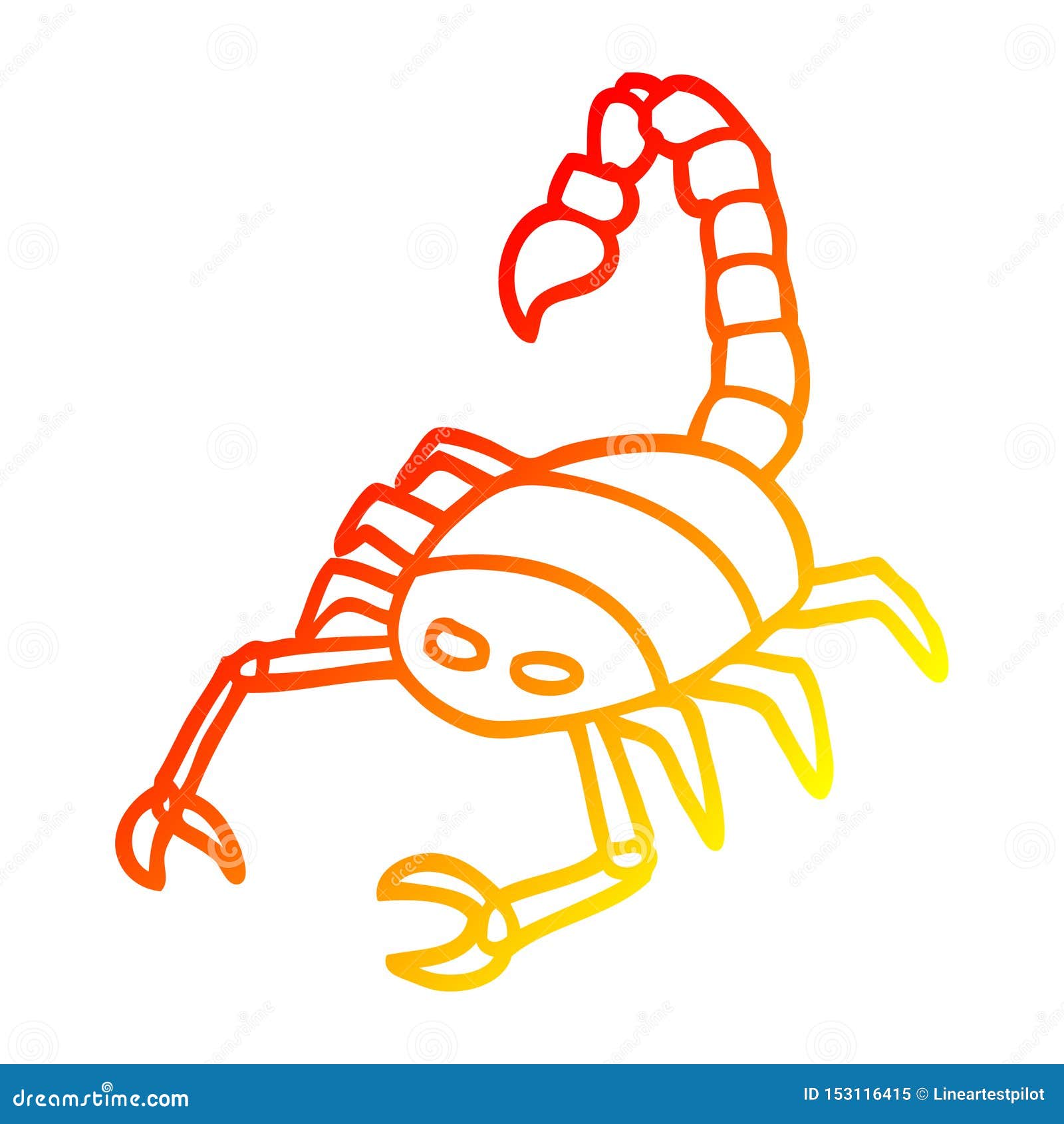 Cartoon Scorpion Stock Photo | CartoonDealer.com #54437052