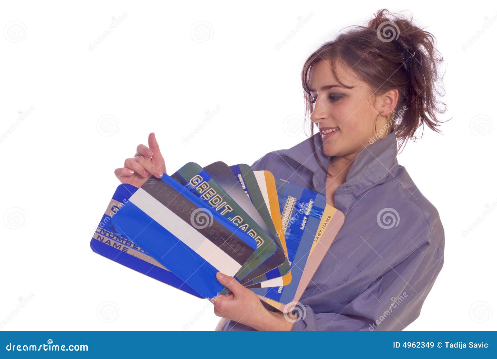 Credit card stock image. Image of money, creditcards, security 4962349