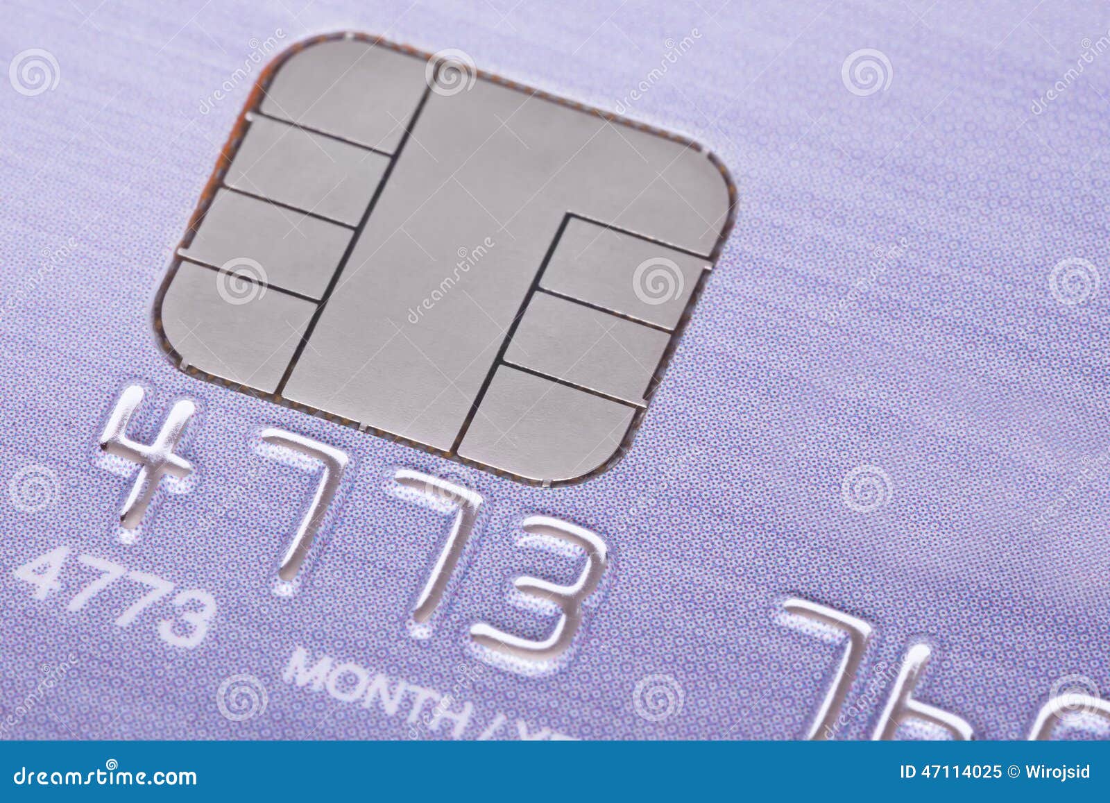 Credit Card with Micro Chip Stock Image Image of bankcard, debit