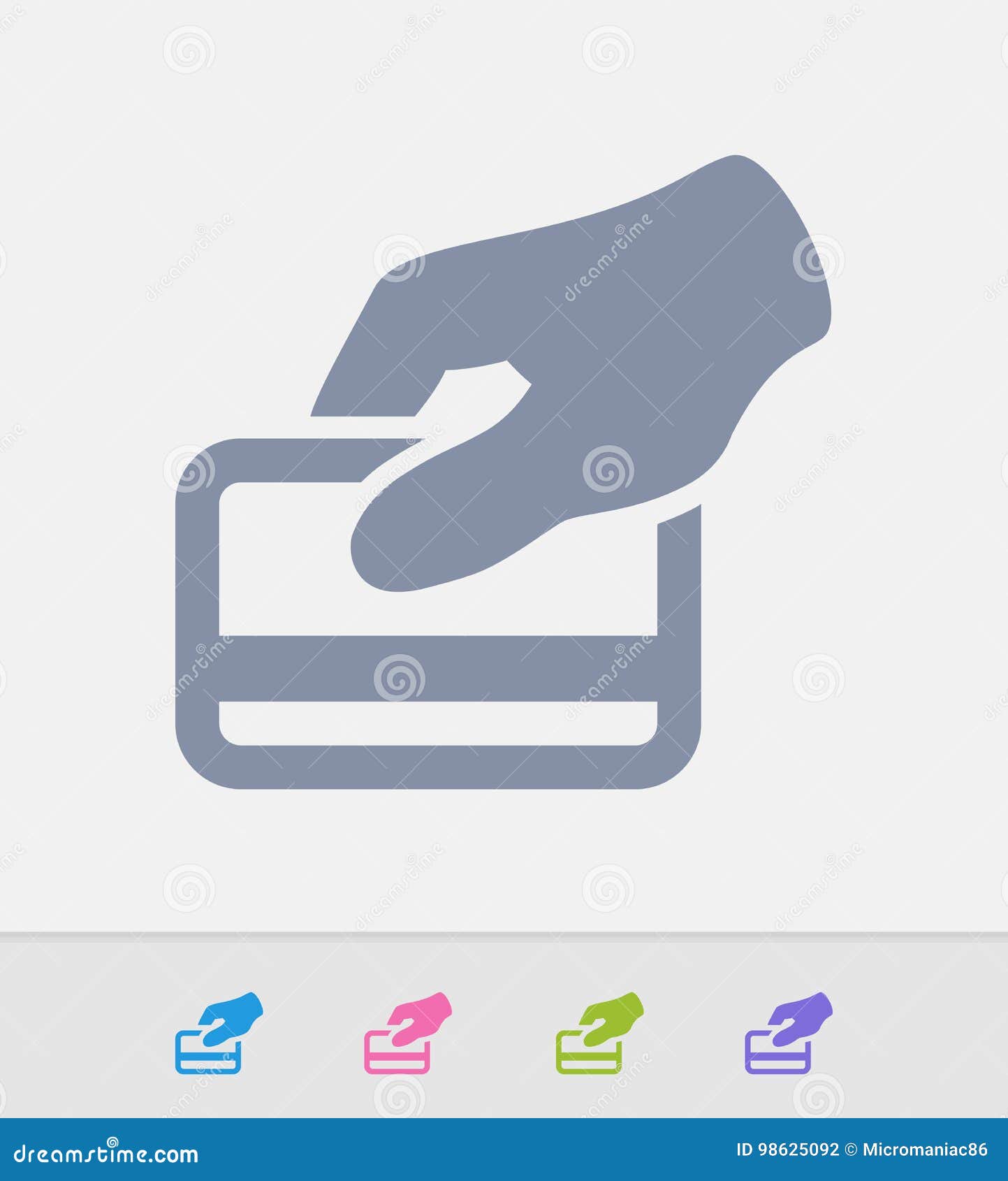 credit card swipe - granite icons