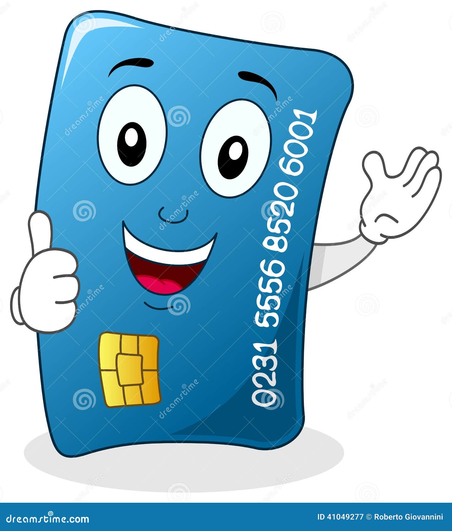 Credit Card Isolated Icon Cartoon Vector | CartoonDealer.com #79701149