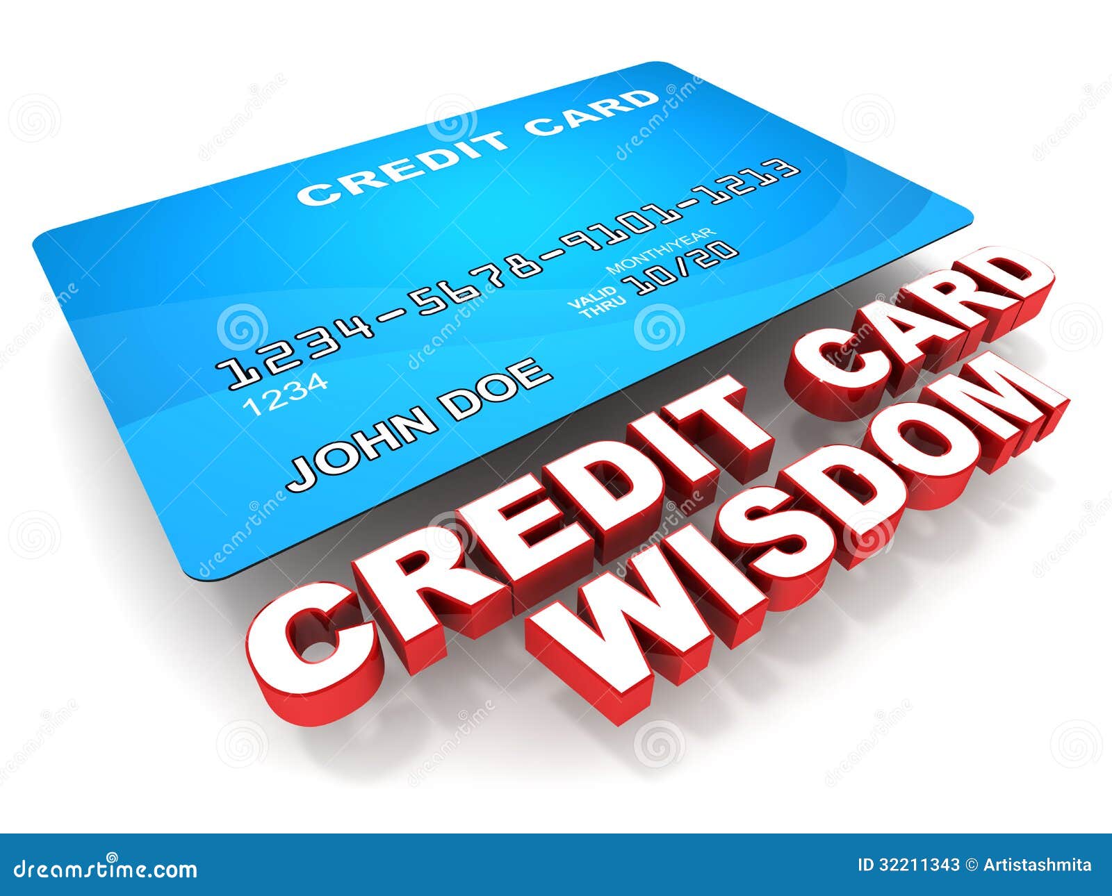 Credit card tips stock illustration. Illustration of careful - 32211343