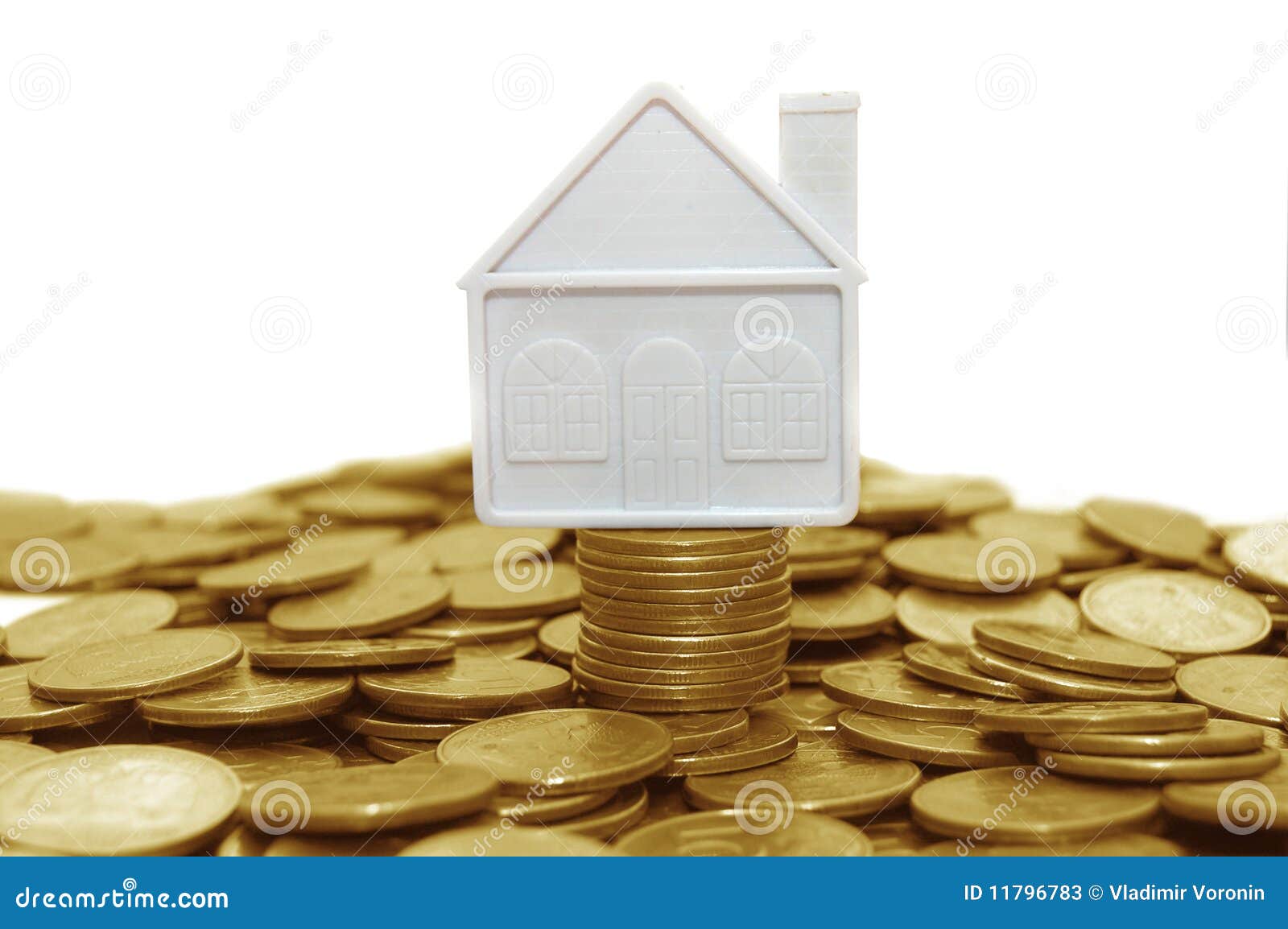 Credit for house stock image. Image of credit, house 11796783