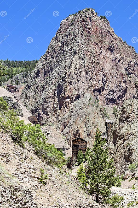 Creede, Colorado stock photo. Image of loop, blue, colorado 42172214