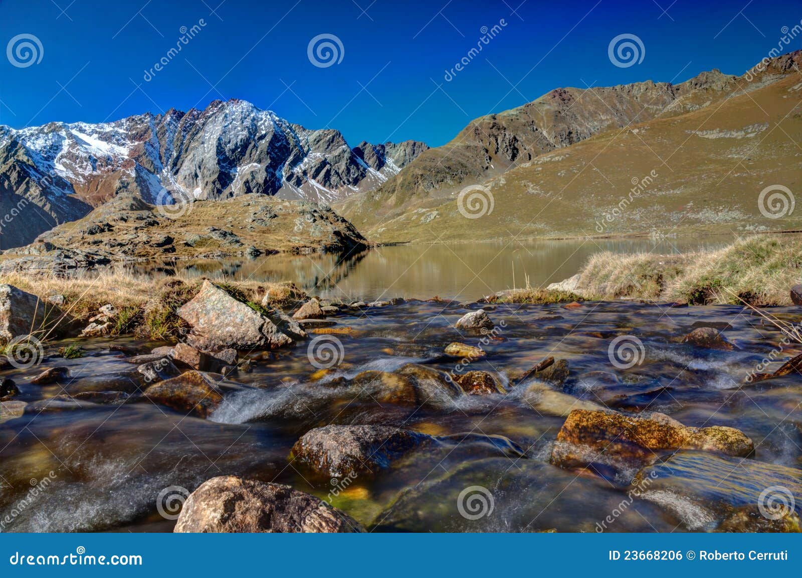 creek to lago nero, stelvio national park