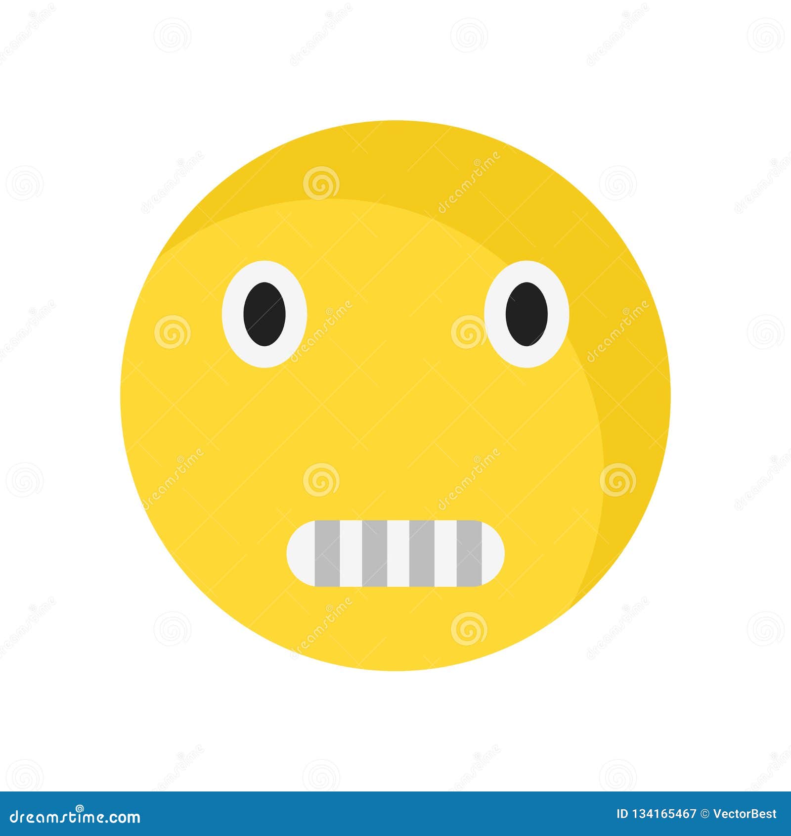 Creepy Smile Icon Vector Sign And Symbol Isolated On White ...