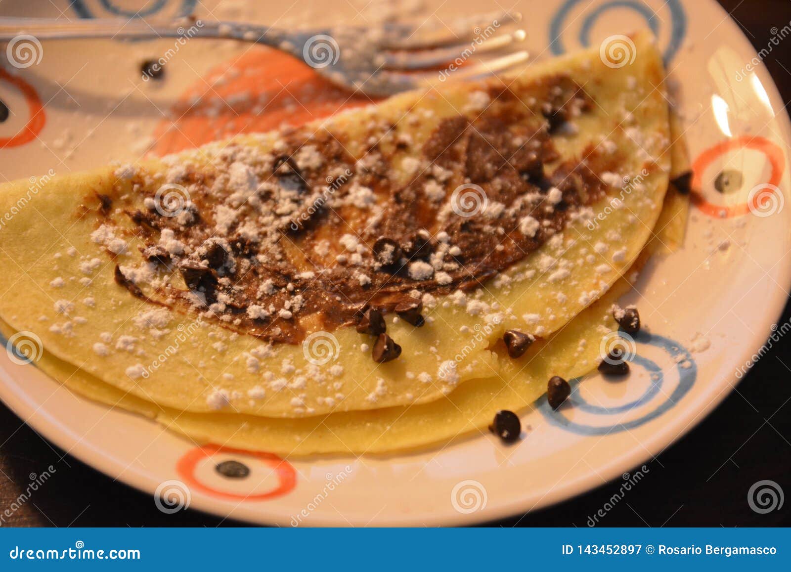 crepes chocolate sweet dessert fodd breakfast pie nutrition