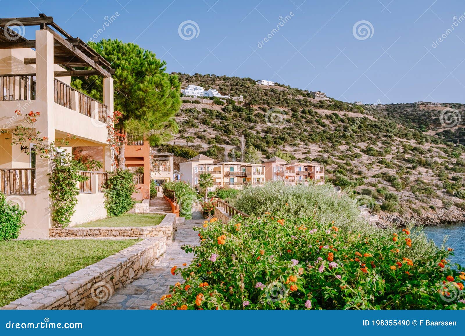 Crete Greece, Candia Park a Luxury Holiday Village in Crete Greece Stock Photo - Image of building, relaxation: 198355490