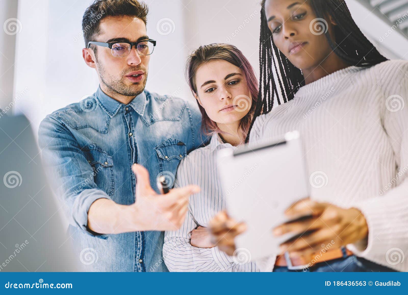 Diversity Group of Positive Hipster Guys Watching Funny Video Via Modern Touchpad Stock Image - Image of communication, information: 186436563 Diversity Group of Positive Hipster Guys Watching Funny Video Via Modern Touchpad Stock Image - Image of communication, information: 186436563