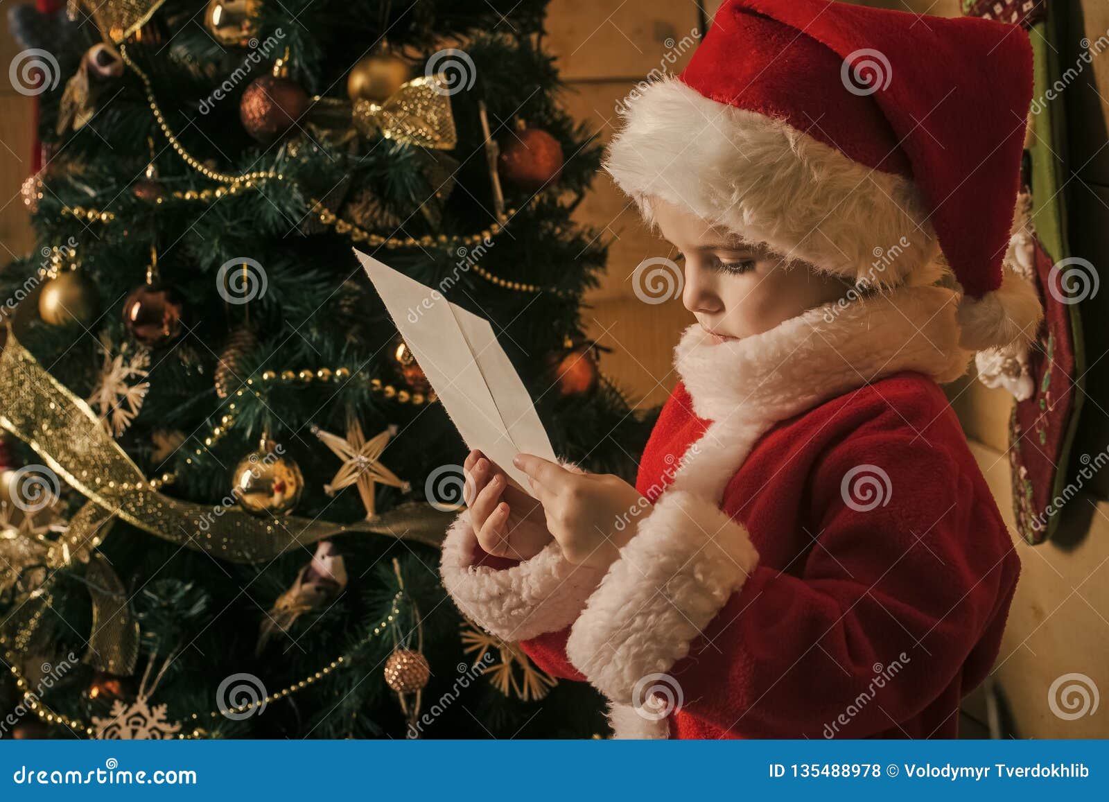 Criança De Papai Noel Na árvore De Natal Foto de Stock - Imagem de vermelho, decorado: 135488978 Criança De Papai Noel Na árvore De Natal Foto de Stock - Imagem de vermelho, decorado: 135488978