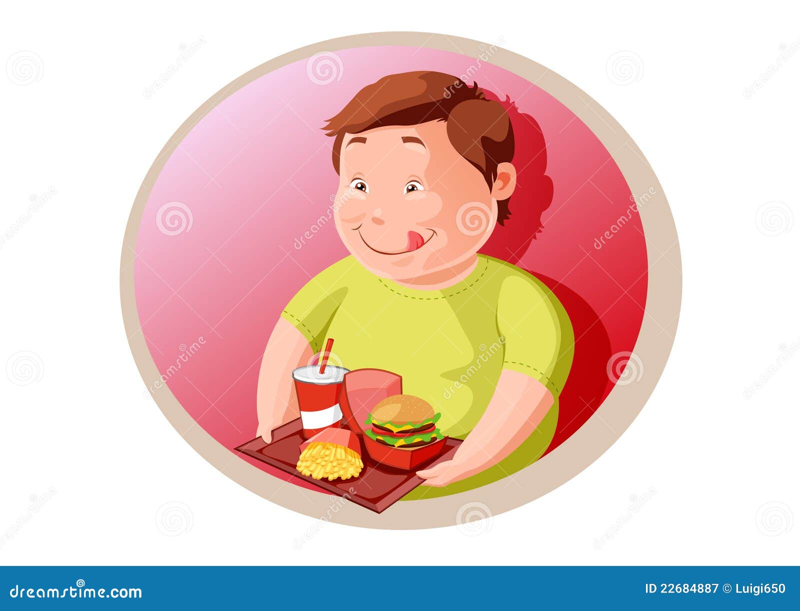 Adolescente Gordo Come Comida De Lixo E Joga Jogos De Computador Imagem de  Stock - Imagem de infância, rede: 196206977